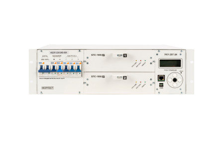 ИБП ИБЭП-220/24В-50А-1(2)/2(1000) -3U-(Р)-(LAN) ФОРПОСТ