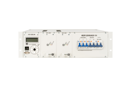 ИБП ИБЭП-220/24В-24А-1(2)/2(360)-3U-(LAN) ФОРПОСТ
