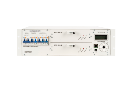 ИБП ИБЭП-220/24В-50А-1(2)/2(1000) -3U-(Р)-(LAN) ФОРПОСТ