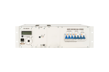 ИБП ИБЭП-220/24B-24A-1/2 (360)-3U LAN ФОРПОСТ