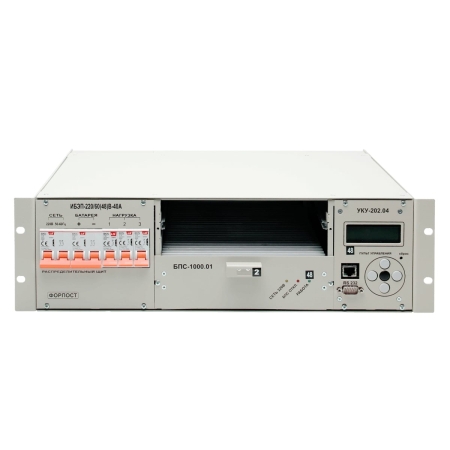 ИБЭП-220/48B-12A-2-3U CAN ФОРПОСТ