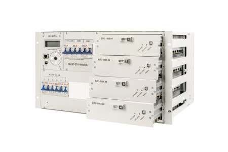 ИБП ИБЭП-220/60В-80А-1(2,3,4)/4(1000)-6U-(Р)-(РР)-LAN ФОРПОСТ