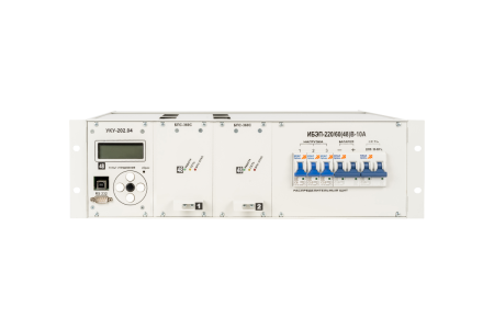ИБП ИБЭП-220/48В-12А-1(2)/2(360)-3U-(CAN)-(LAN) ФОРПОСТ
