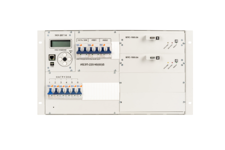 ИБП ИБЭП-220/60В-80А-1(2,3,4)/4(1000)-6U-(Р)-(РР)-LAN ФОРПОСТ