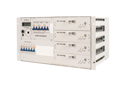 ИБП ИБЭП-220/60B-100A-4/4(1500)-6U-LAN ФОРПОСТ